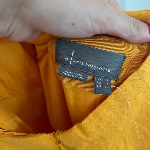 Anthropologie Asymmetrical Linen-Blend Midi Dress - Picture 6 of 11